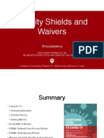 Liability Shields and Waivers in the COVID-19 Era