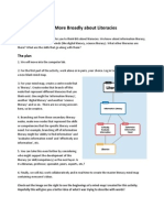 New Literacy Brainstorm Activity - Mind Mapping