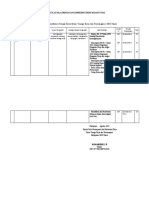 Formulir Rekap Kompetensi Bidang Peserta