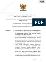 KMK No. HK.01.07-MENKES-6779-2021 TTG Program Introduksi Imunisasi Human Papillomavirus Vaccine (HPV) - Signed