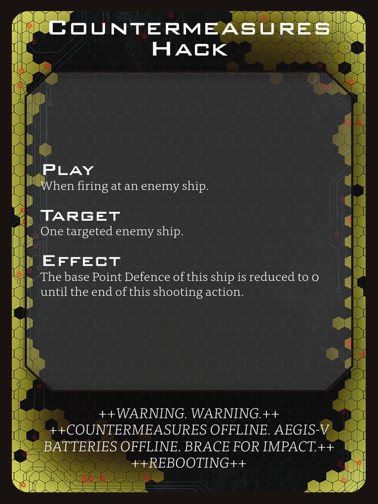 PHR Command Cards | PDF | Ships | Military Science