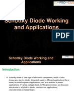 Schottky Diode Guide: Working, Applications & Advantages