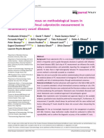 UEG Journal - 2021 - D Amico - International Consensus On Methodological Issues in Standardization of Fecal Calprotectin