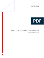 Cyc447 Placement Search Guide