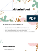 Nutrition in Food