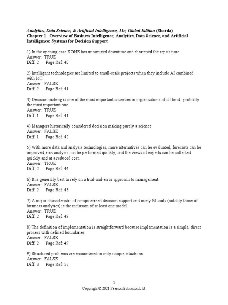 L4 Chapter 1 Pdf Business Intelligence Analytics