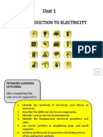 Introduction to Electricity Fundamentals