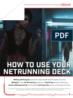 How To Use Your Netrunning Deck Netrunning Deck