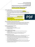 Aqua Therapy Protocol PDF