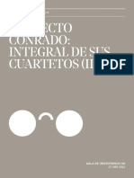 Proyecto Conrado: Integral de Sus Cuartetos (Ii) : Aula de (Re) Estrenos 118