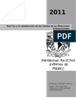 Ensayo Sun Tzu y La Construccion de Las Teorias de Las Relaciones Internacionales