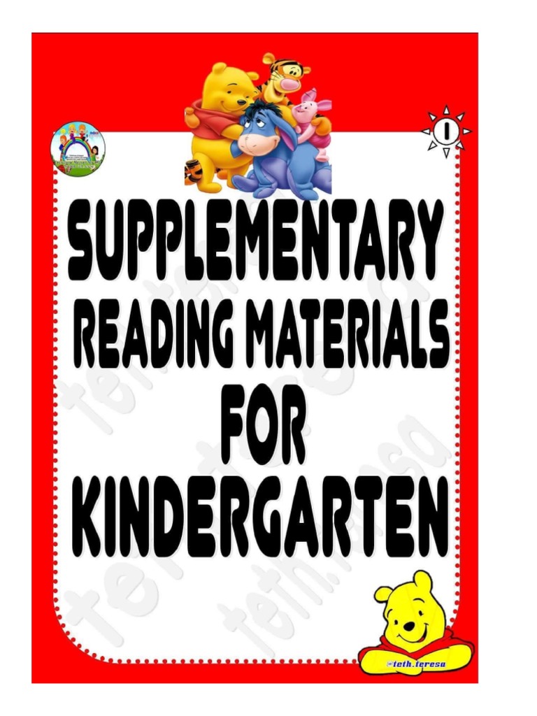 Supplementary Reading Materials For KG PDF