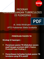 Program Penanggulangan Tuberculosis Di Puskesmas