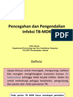 Modul 6 Pengendalian Infeksi PD TB MDR - DR - Arifin Nawas, SPP