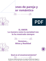 Relacion de Pareja y Amor Romantico