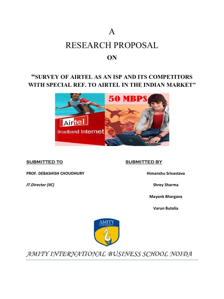 Customer service research proposal image