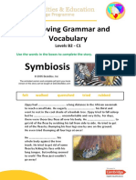 Completing A Story - Symbiosis B2 - C1 Levels