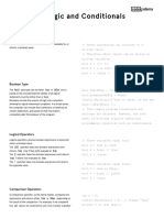 2 Learn C# - Learn C# - Logic and Conditionals Cheatsheet - Codecademy