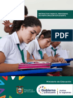 Instructivo Programa de Participación Estudiantil