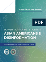 Asian Americans & Disinformation: Power, Platforms, & Politics
