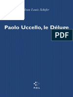Paolo Uccello, Le Déluge (Jean Louis Schefer)