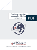 Resilience E-Learning Modules For Shipping Companies