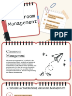 Class Management Report