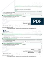 Fatura recibo manutenção espaços verdes