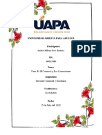 Tarea II Derecho Comercial y Societario