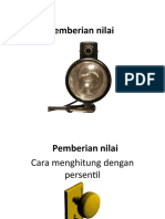 Konstruksi Tes Pemberian Nilai