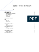 Preleaf by Masai Data Analytics Curriculum PDF