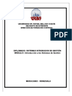 1 Modulo I Introducción A Los Sistemas de Gestión