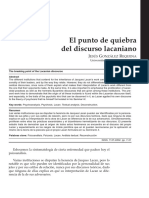 Dialnet ElPuntoDeQuiebraDelDiscursoLacaniano 4192932