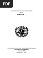 ONU-NIC Protocolo Antrax Redaccion MIlton Chaverri Soto 2001