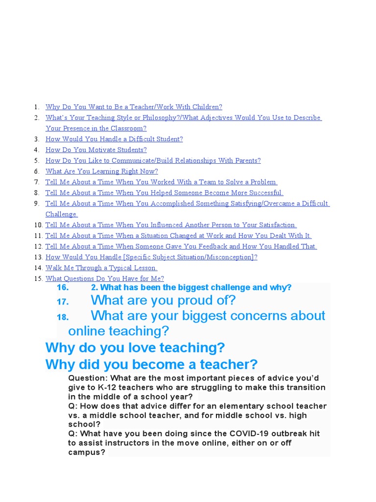 Why I Want to Be a Teacher | PDF | Teaching Method | Teachers