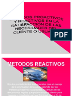 Metodos Proactivos y Reactivos