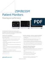 B105M/B125M/B155M Patient Monitors: Powering Your Performance