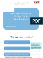 Aggregate Reporting Psurs / Dsurs Best Practices