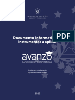 VF Documento Informativo de Instrumentos COGNITIVOS AVANZO 2022