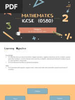 Week 1 Integers