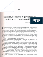 Cortés, E. Et Al (2002) Historia, Contexto y Produccion Teorica