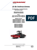 Manual de Instrucciones Manual de Instrucciones: Funcionamiento y Mantenimiento Funcionamiento y Mantenimiento