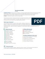 Insurance Product Information Document (IPID) : International Student Insurance Europe