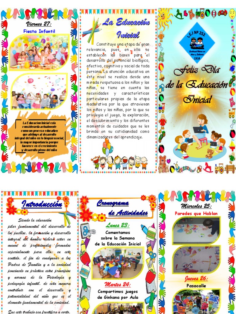 Iei 252 | PDF | Educación de la primera infancia | Ciencia cognitiva