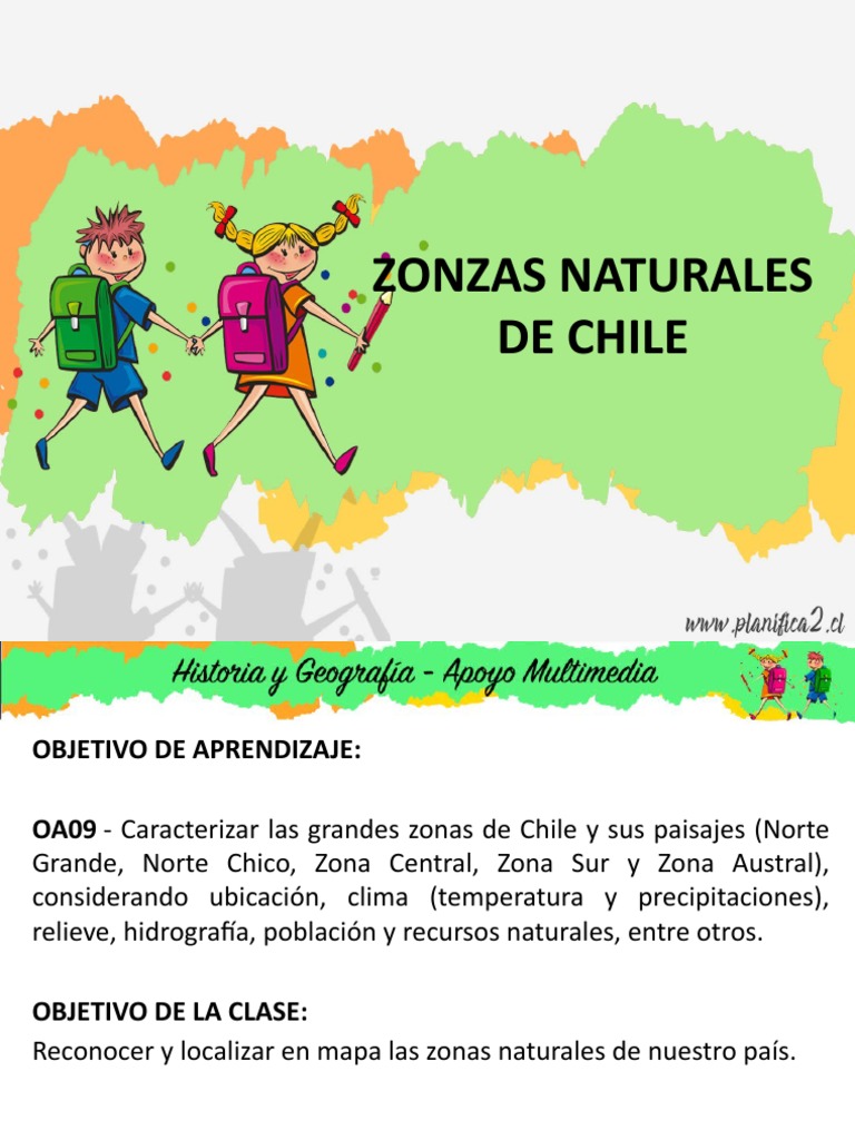 Zonas Naturales de Chile: Características y Climas | PDF | Chile | Clima