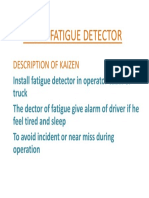 Truck Fatigue Detector