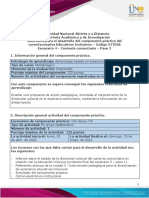 Guía para El Desarrollo Del Componente Práctico y Rúbrica de Evaluación - Unidad 3 - Escenario 4 - Contexto Comunitario - Paso 2 - Componente Practico