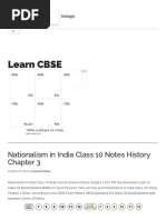 Nationalism in India Class 10 Notes History Chapter 3 - Learn CBSE