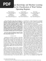 Applying Design Knowledge and Machine Learning To Scada Data For Classification of Wind Turbine Operating Regimes