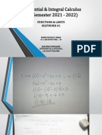 Differential & Integral Calculus